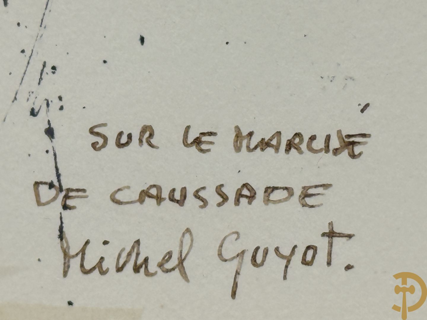 GUYOT Michel getekend 