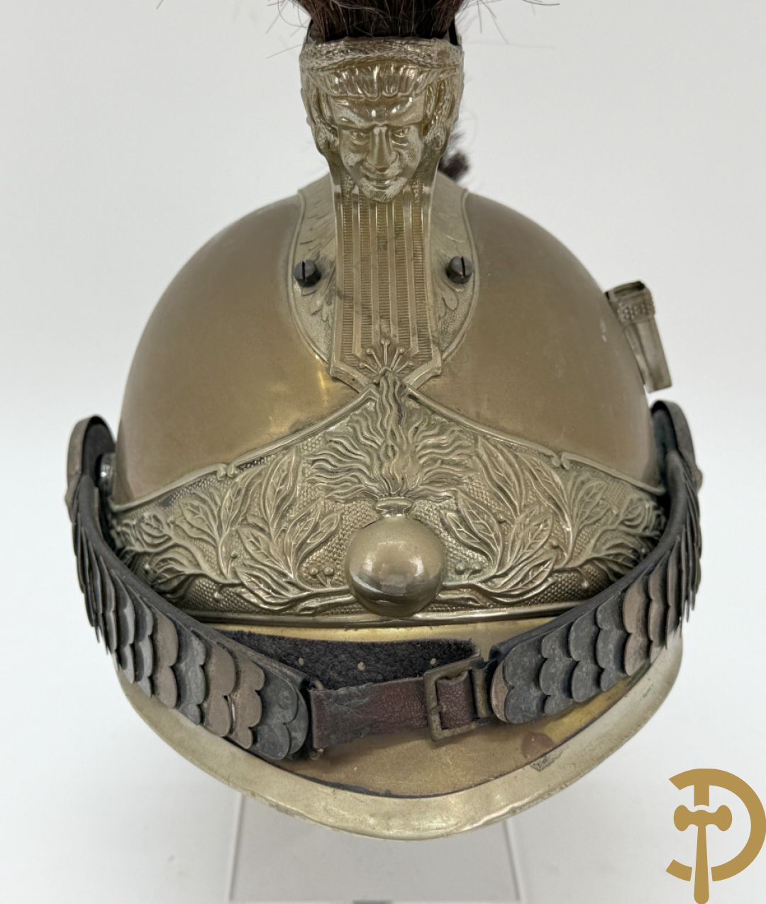 Koperen helm gendarme, model 1912