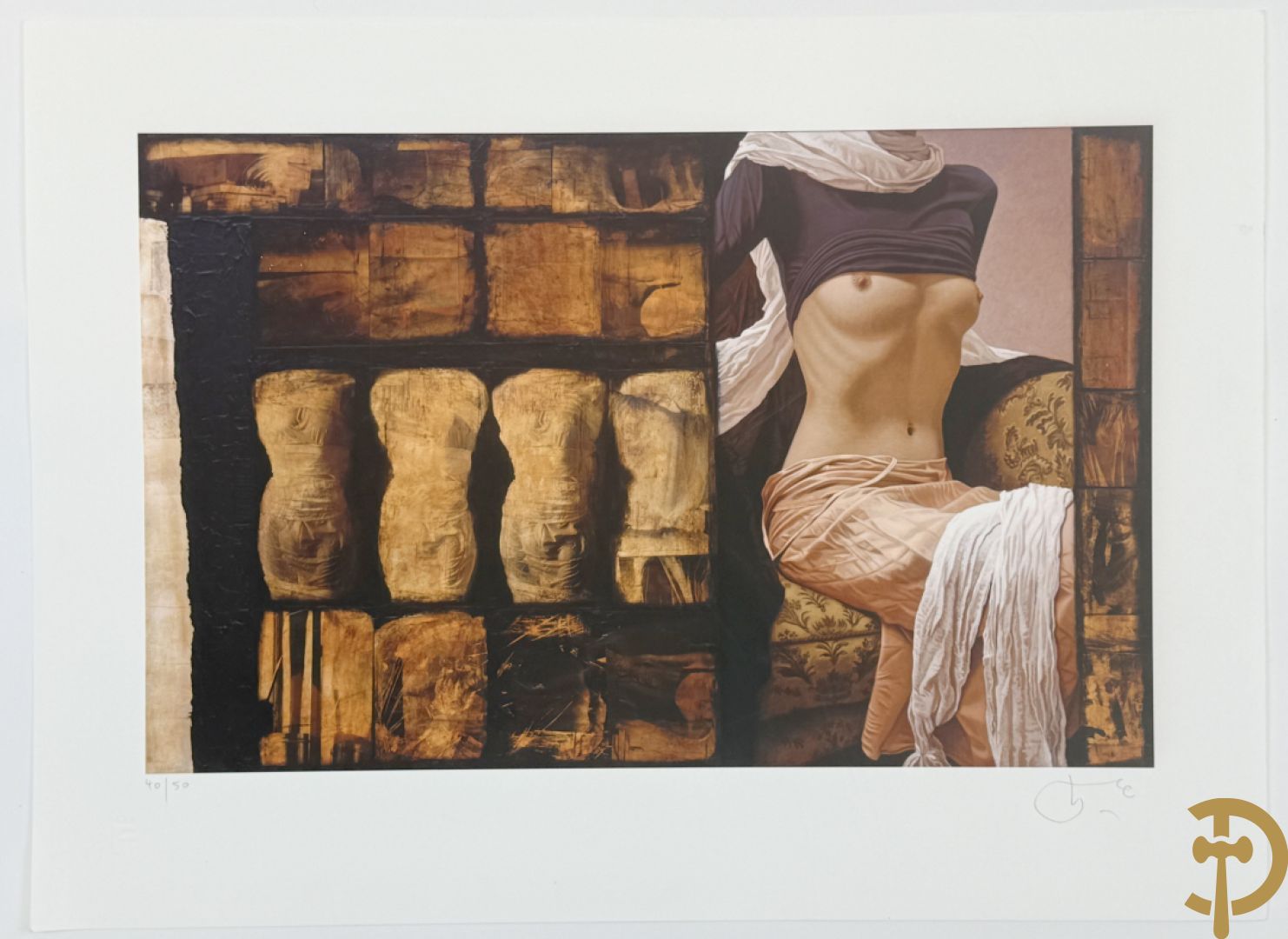 KISSMER Willy van - rechts onder gemonogrammeerd 