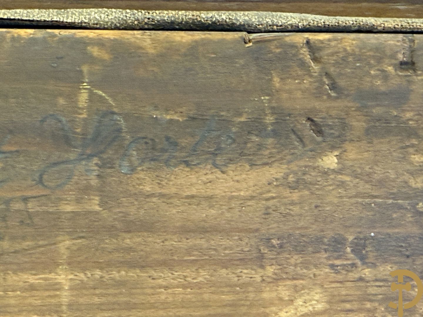 A.H. 1885 gemonogrammeerd rechts onder (August Hörter) 