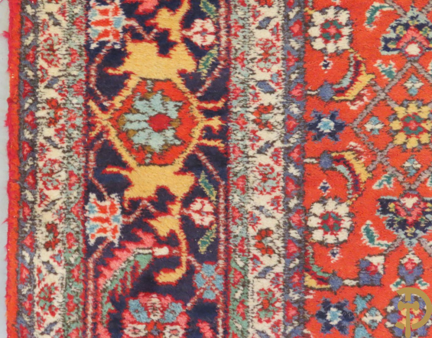 Oosters handgeknoopt tapijt Tabriz