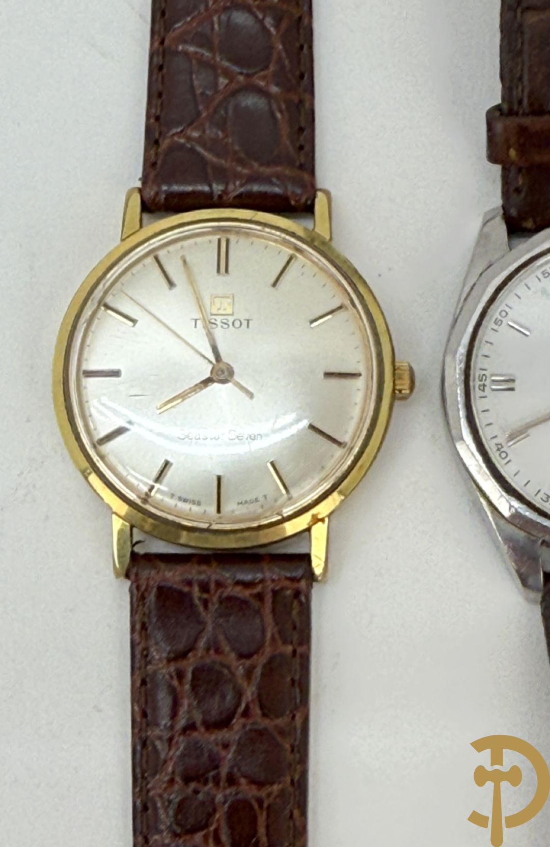 17 herenpolsbanduurwerken Tissot, Festina e.a.