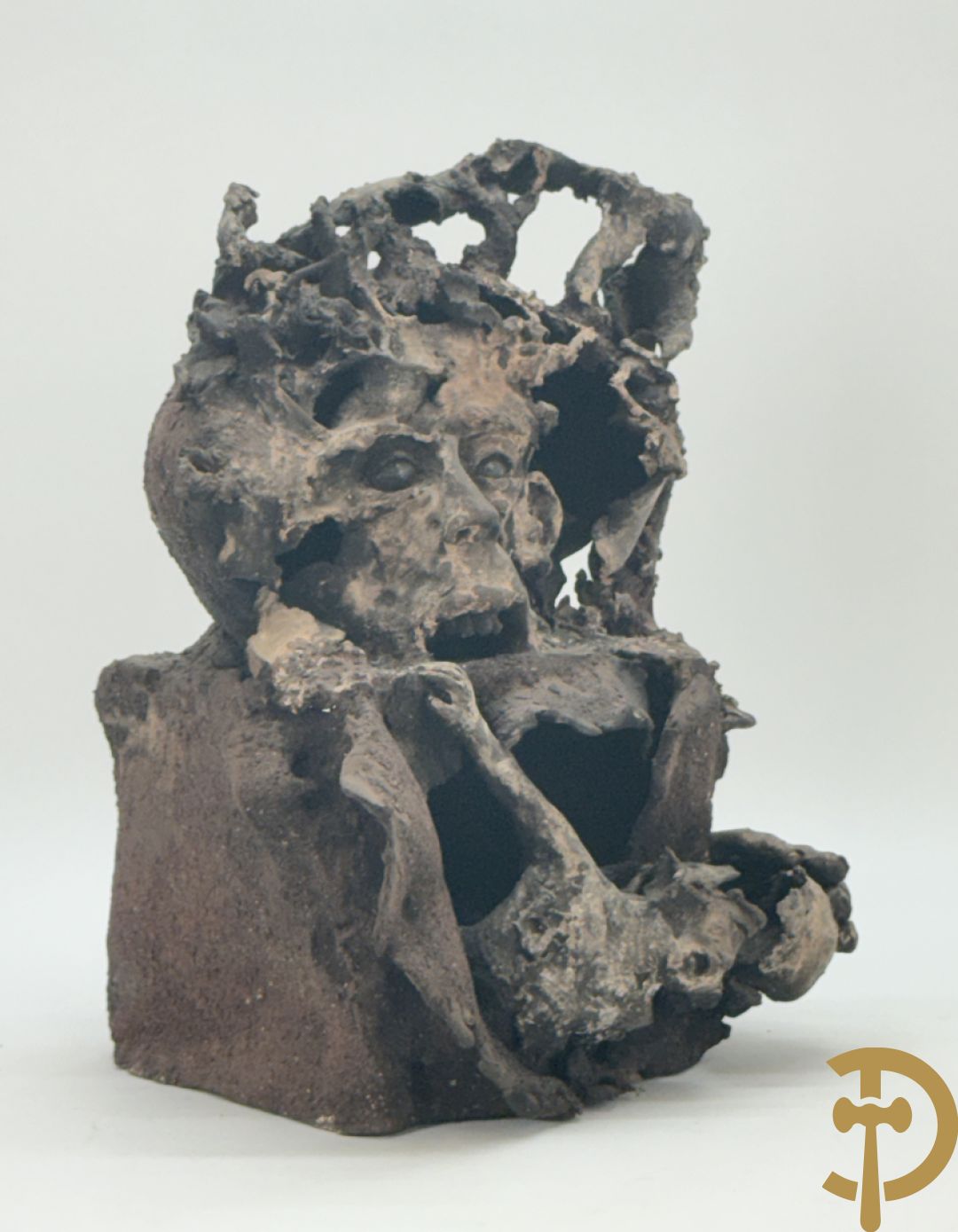 DEMORTIER Jan van - Modern keramiek figuratief beeld