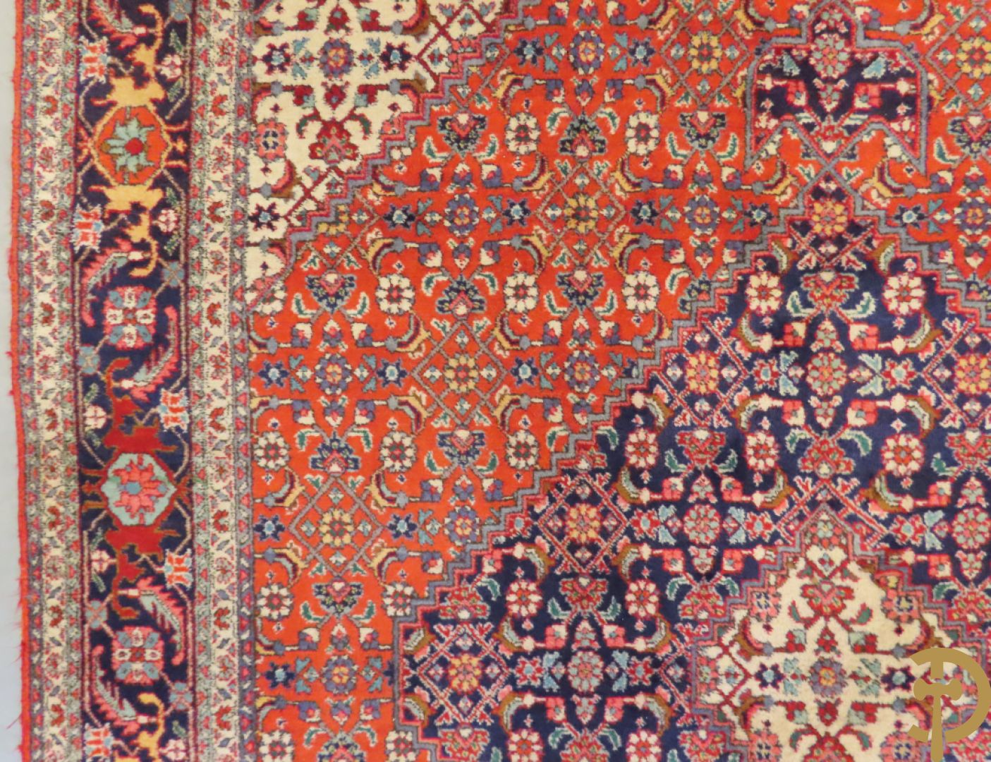 Oosters handgeknoopt tapijt Tabriz