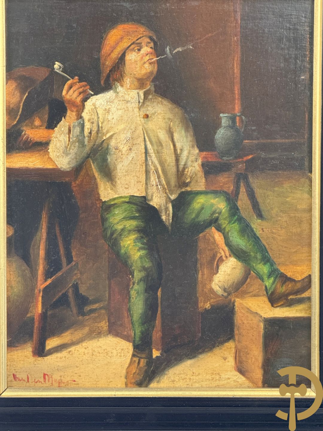 VAN DEN MOYEN getekend 