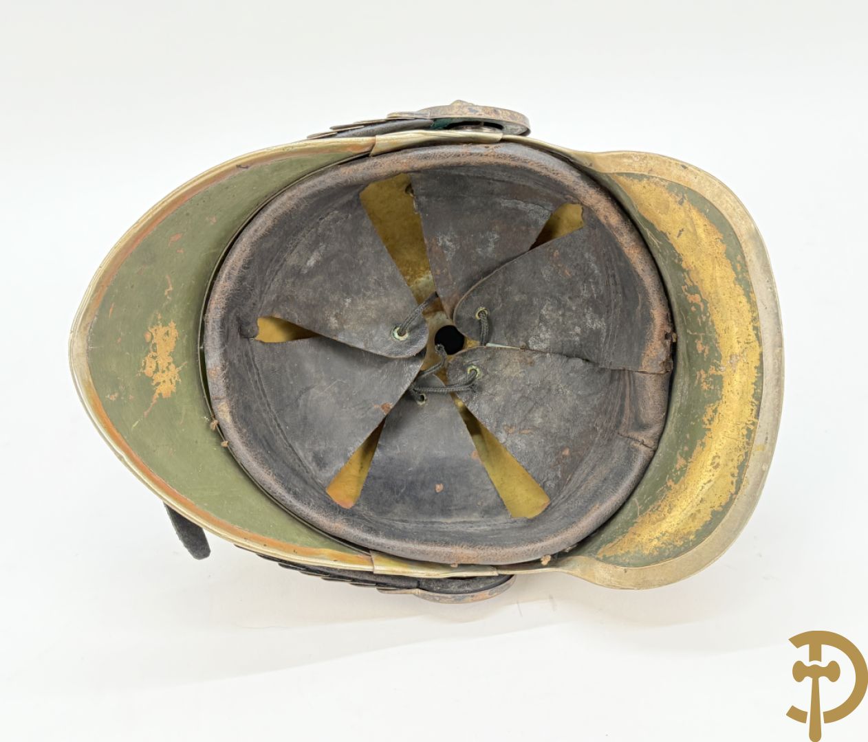 Koperen helm gendarme, model 1912