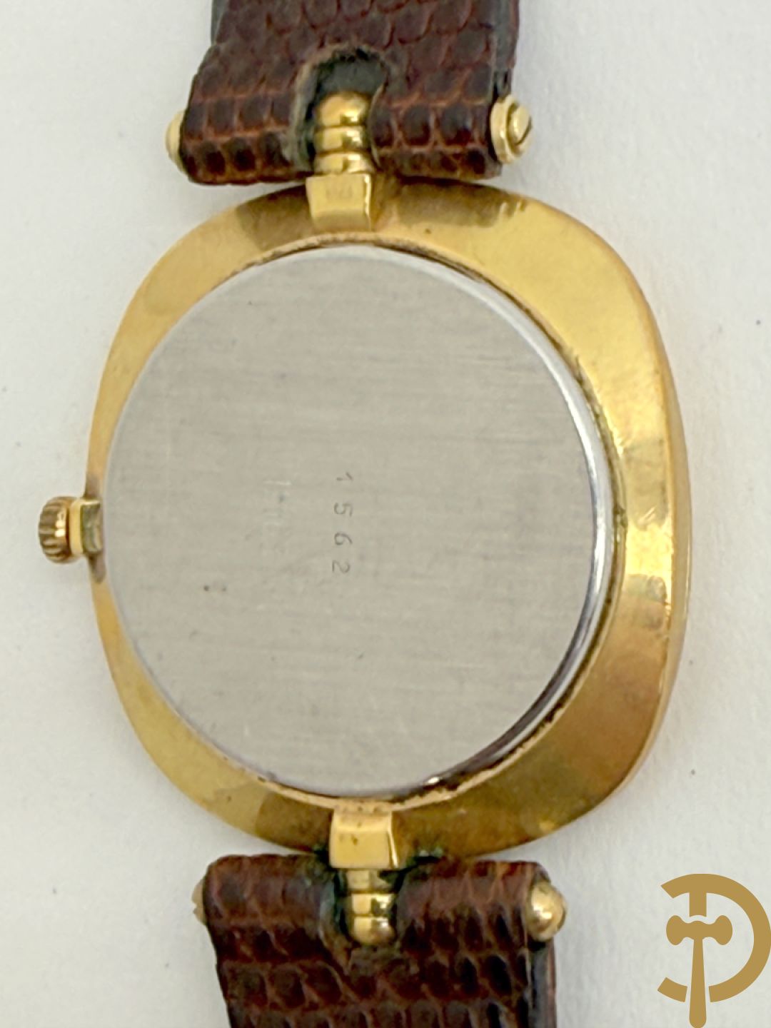 Drie dameshorloges met vergulde armband Rodania + herenuurwerk Rodania