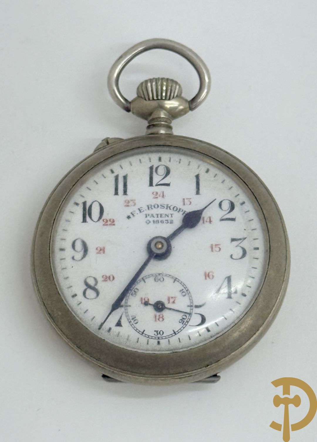 Drie polshorloges Rodania + 4 zakhorloges w.o. Roskopf en Roamer