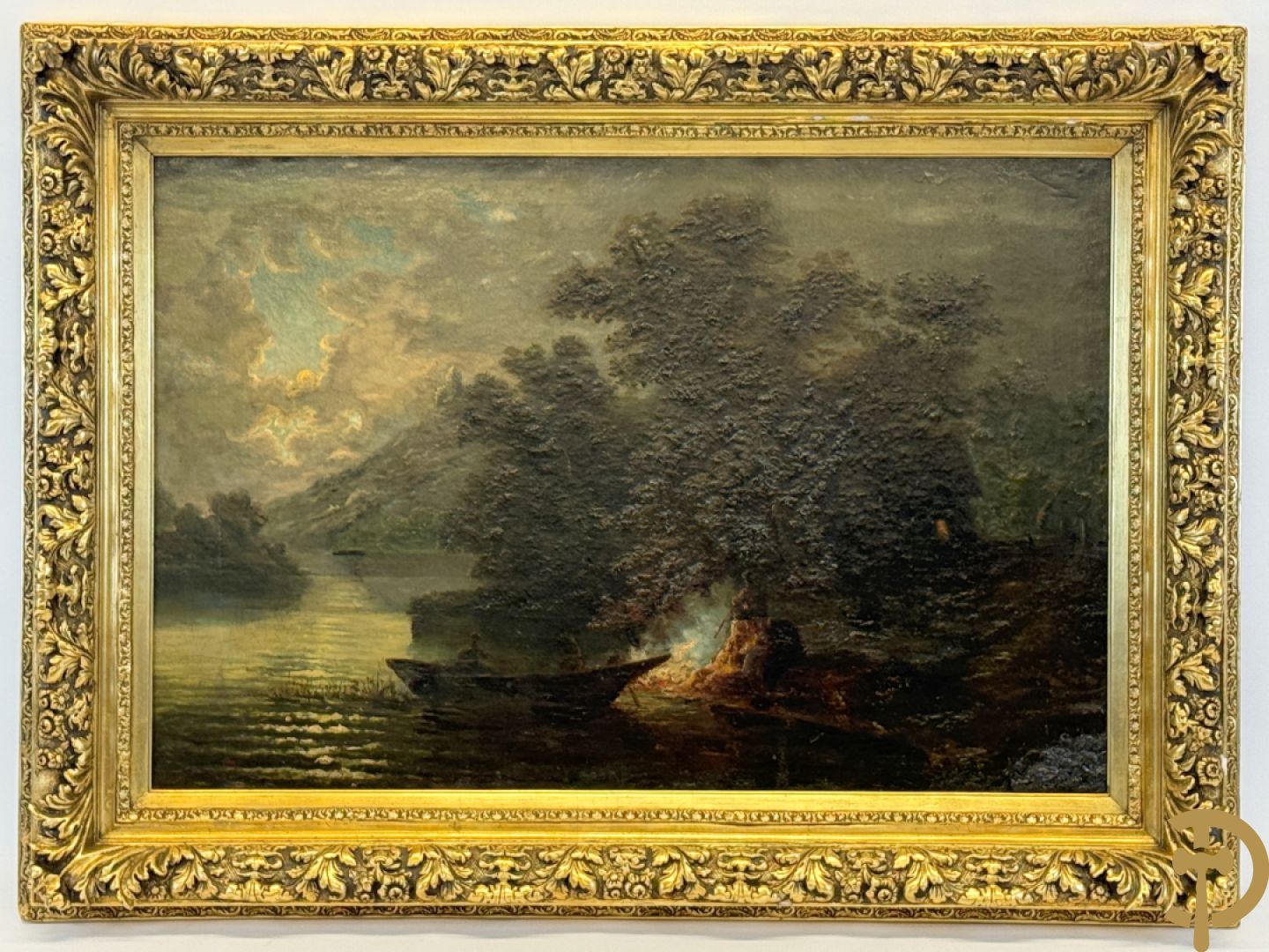 A.H. 1885 gemonogrammeerd rechts onder (August Hörter) 