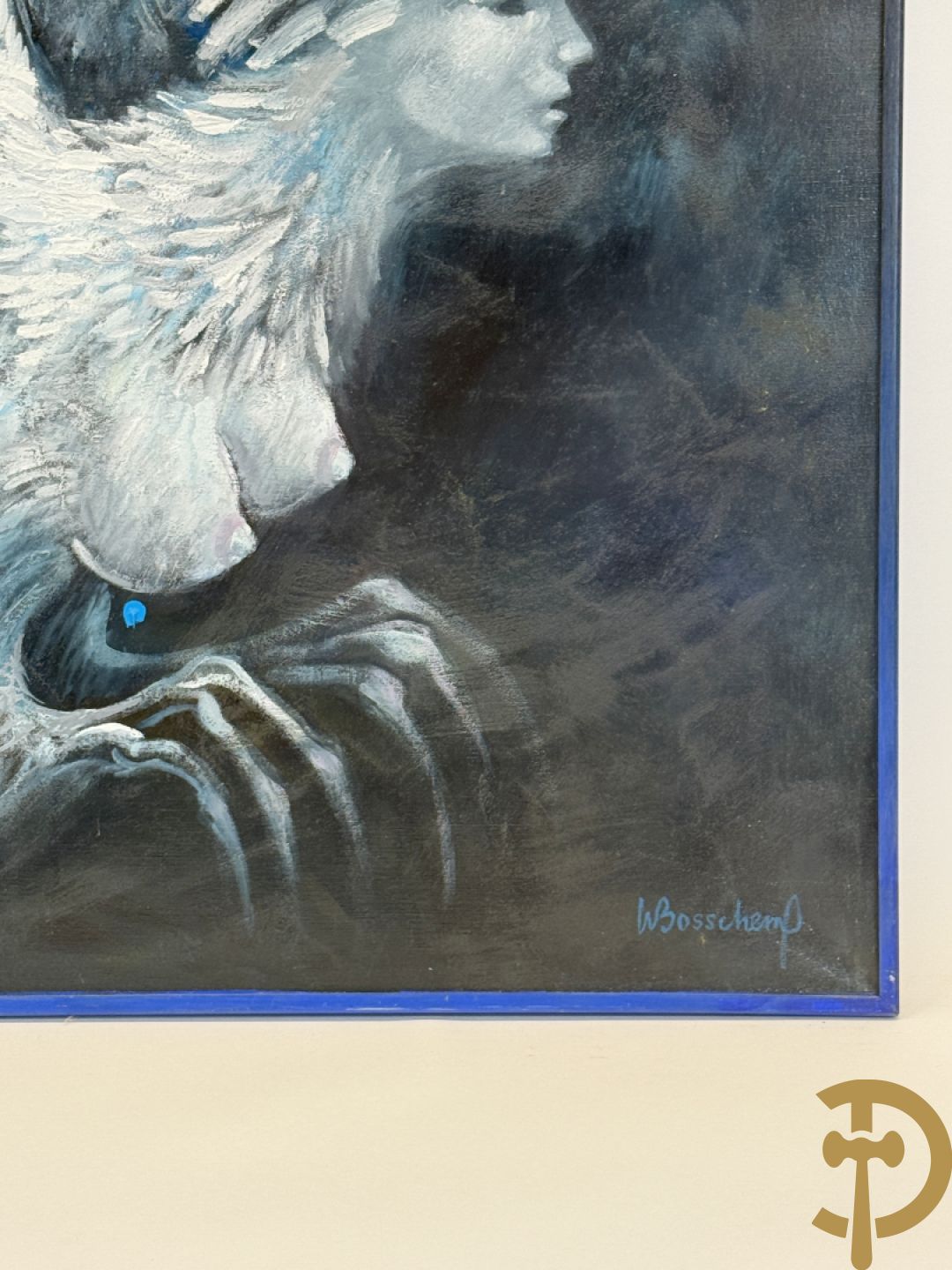 BOSSCHEM W. getekend en 1998 gedateerd verso 