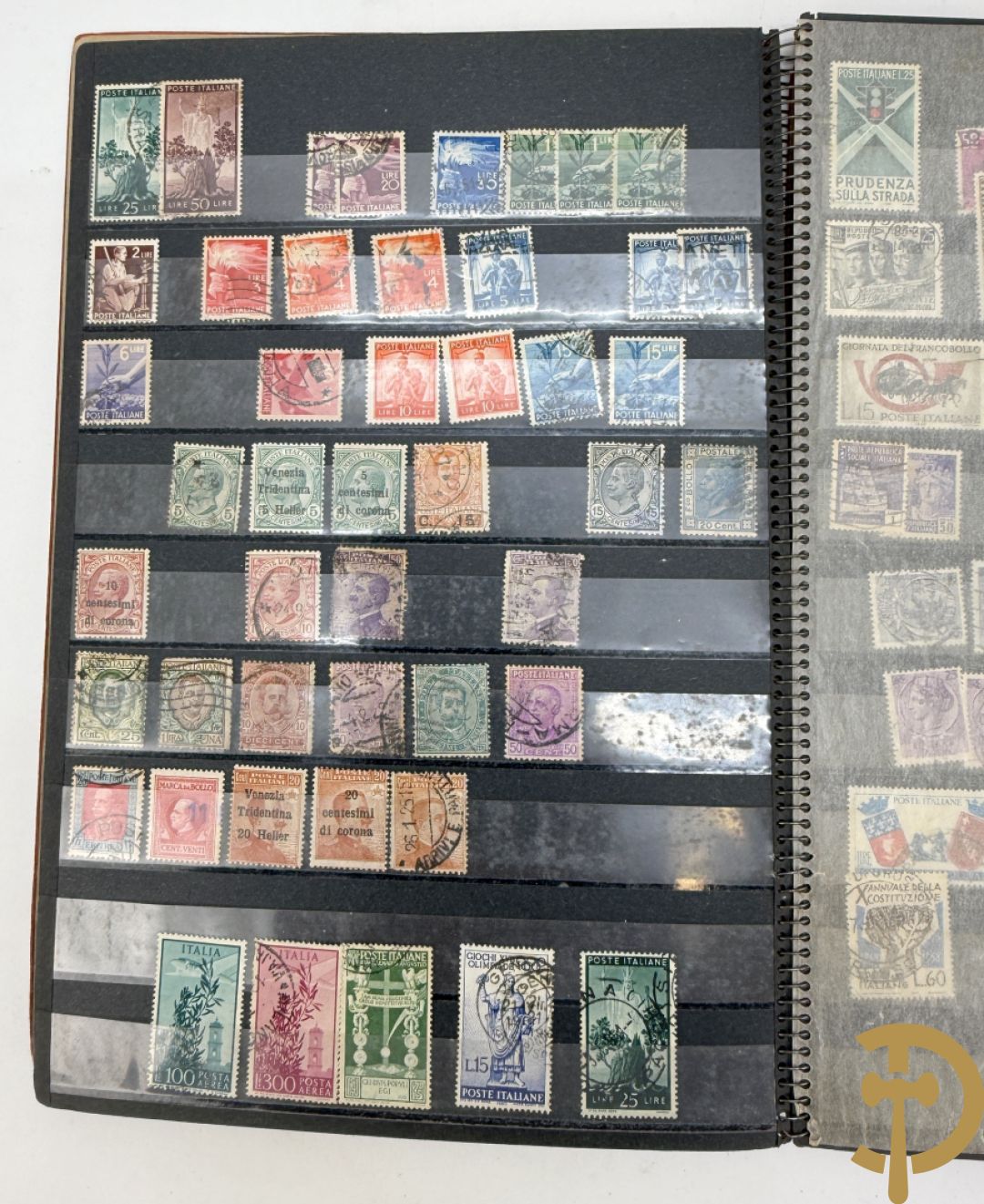 10 postzegelalbums van o.a. Duitsland, Congo, België, ... - Heel divers met veel zeldzame zegels