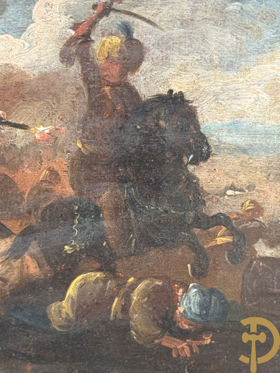 Italiaanse school toegeschreven aan Francesco SIMONINI en achteraan gerefereerd 