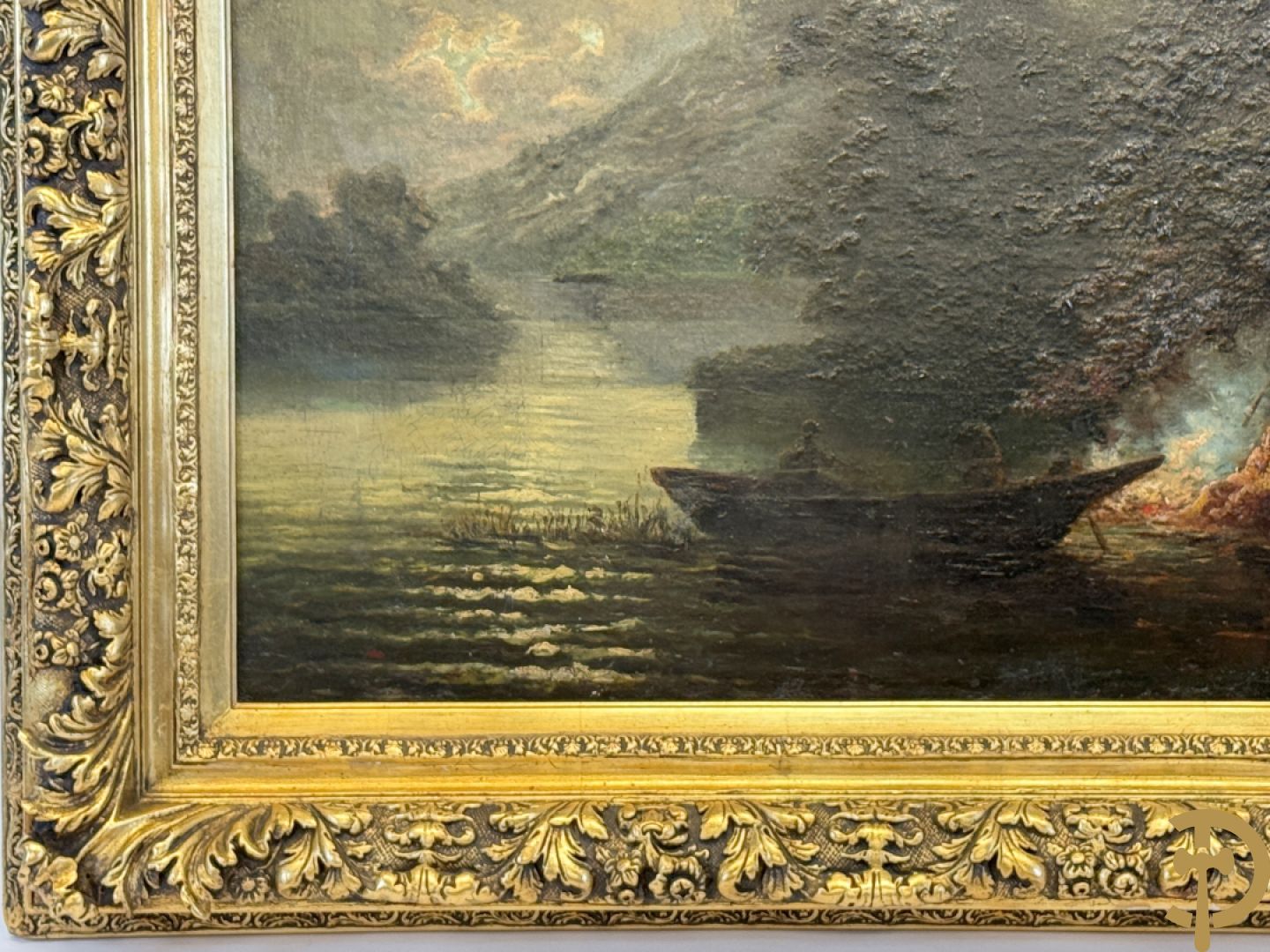 A.H. 1885 gemonogrammeerd rechts onder (August Hörter) 