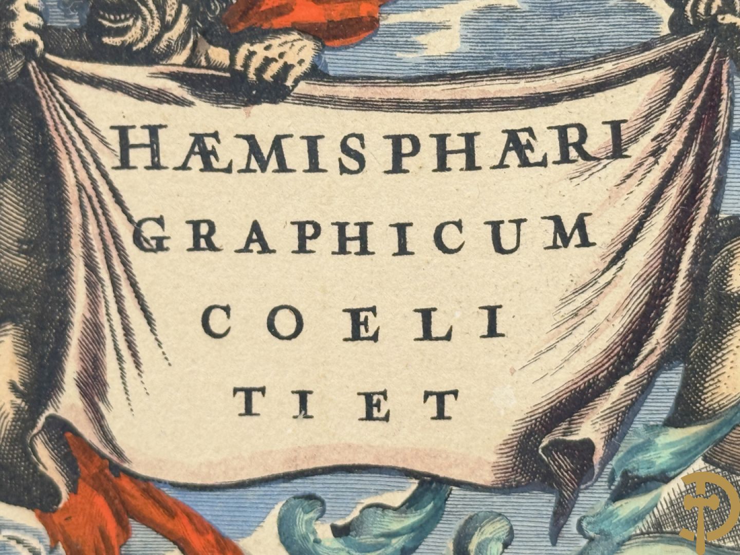 HONDIUS Hendricus 1661 getekend 