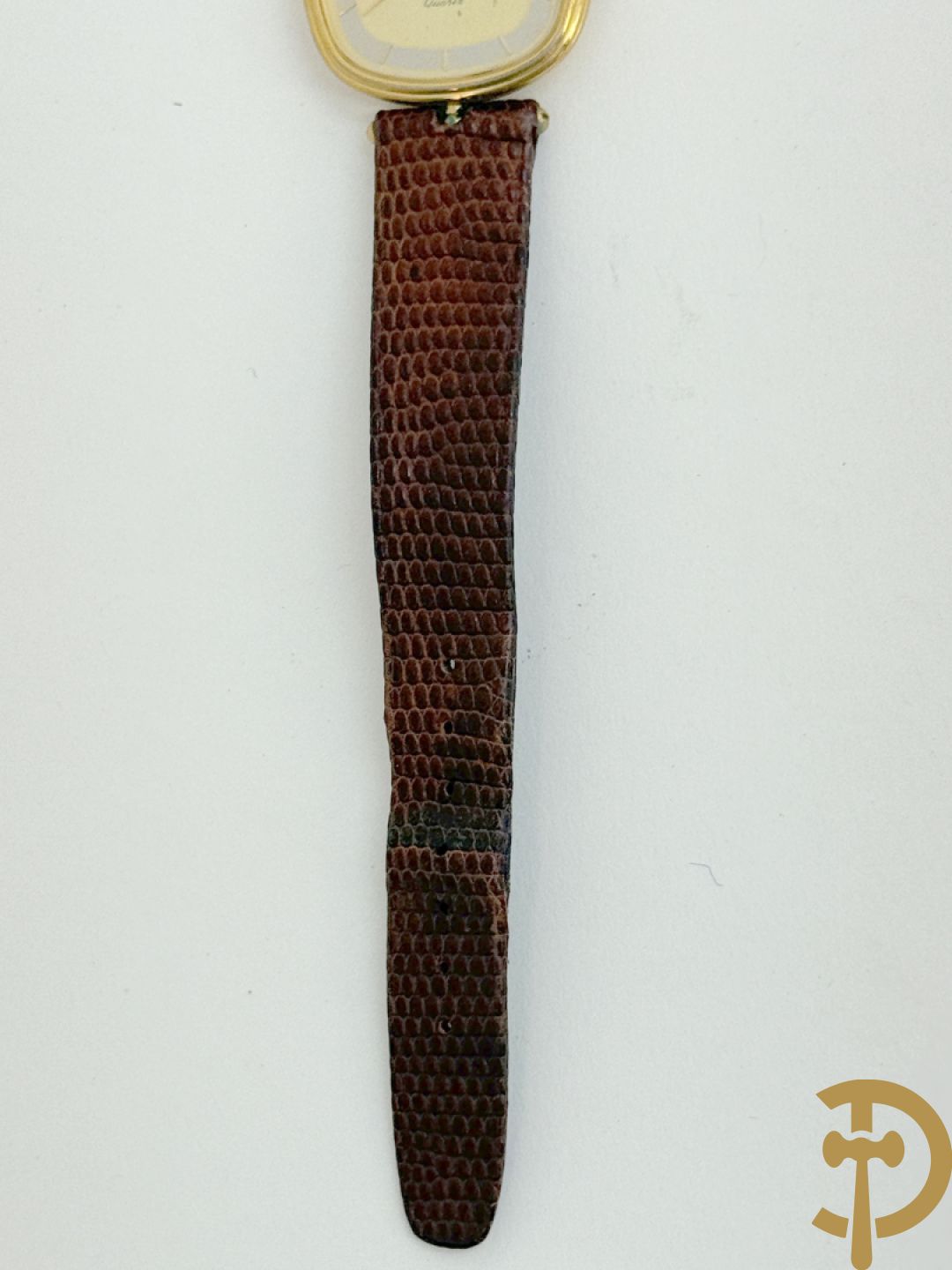 Drie dameshorloges met vergulde armband Rodania + herenuurwerk Rodania