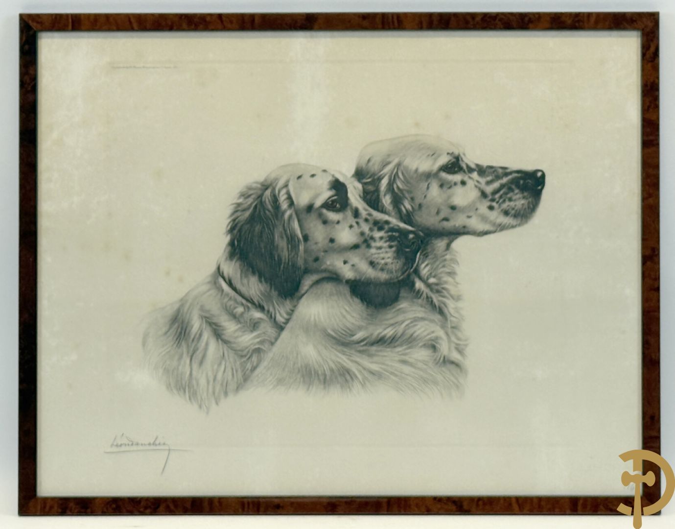 DANCHIN Leon, links boven gemerkt en gedateerd 1931 getekend 