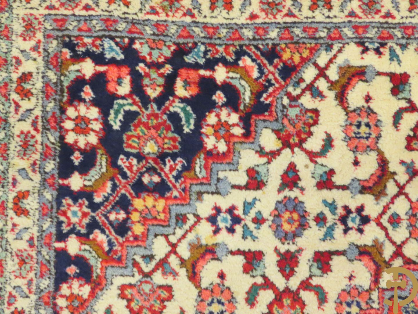 Oosters handgeknoopt tapijt Tabriz