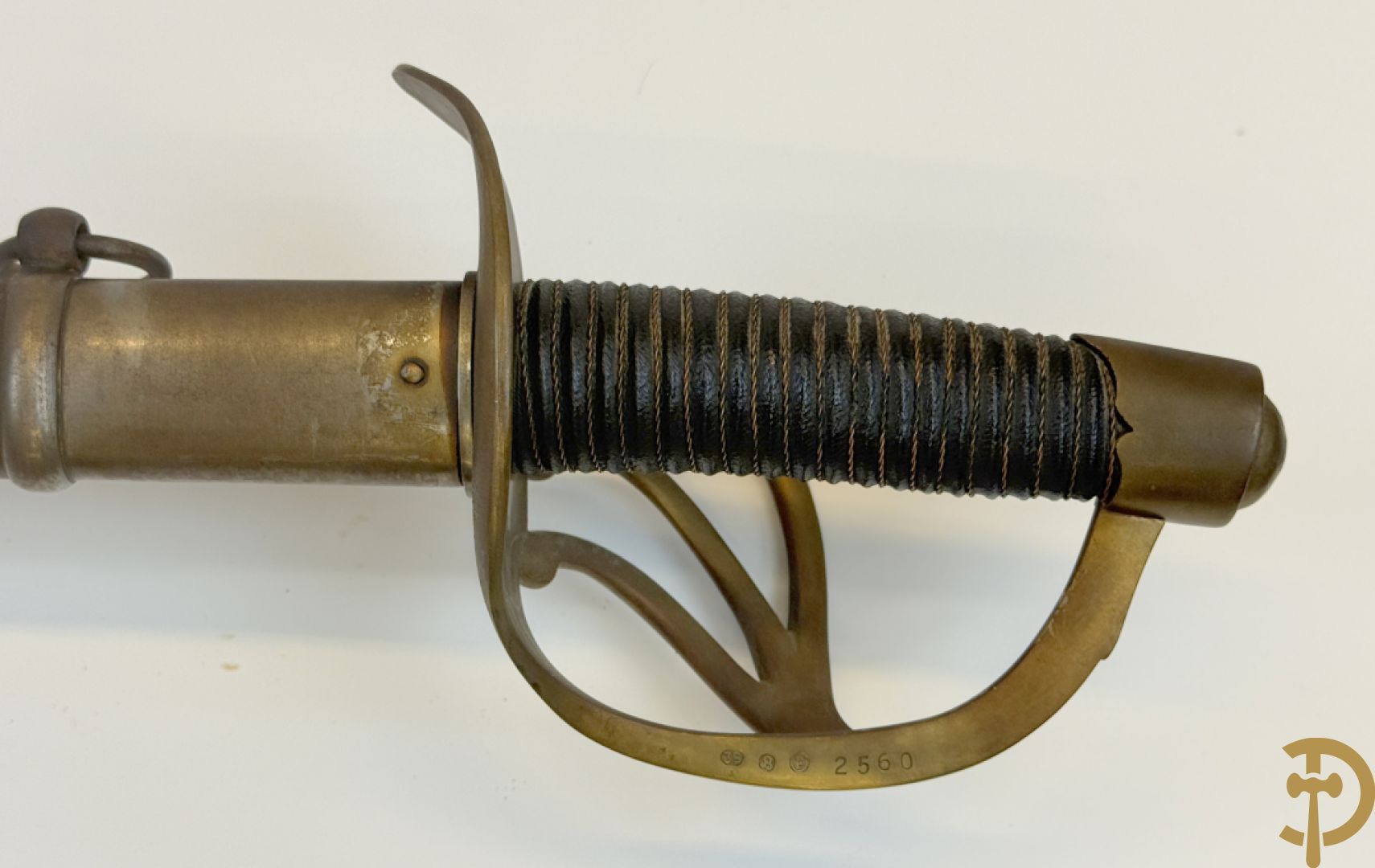 Franse Empire sabel met schede, gemerkt Manufacture Imperial du Klingenthal Octobre 1813