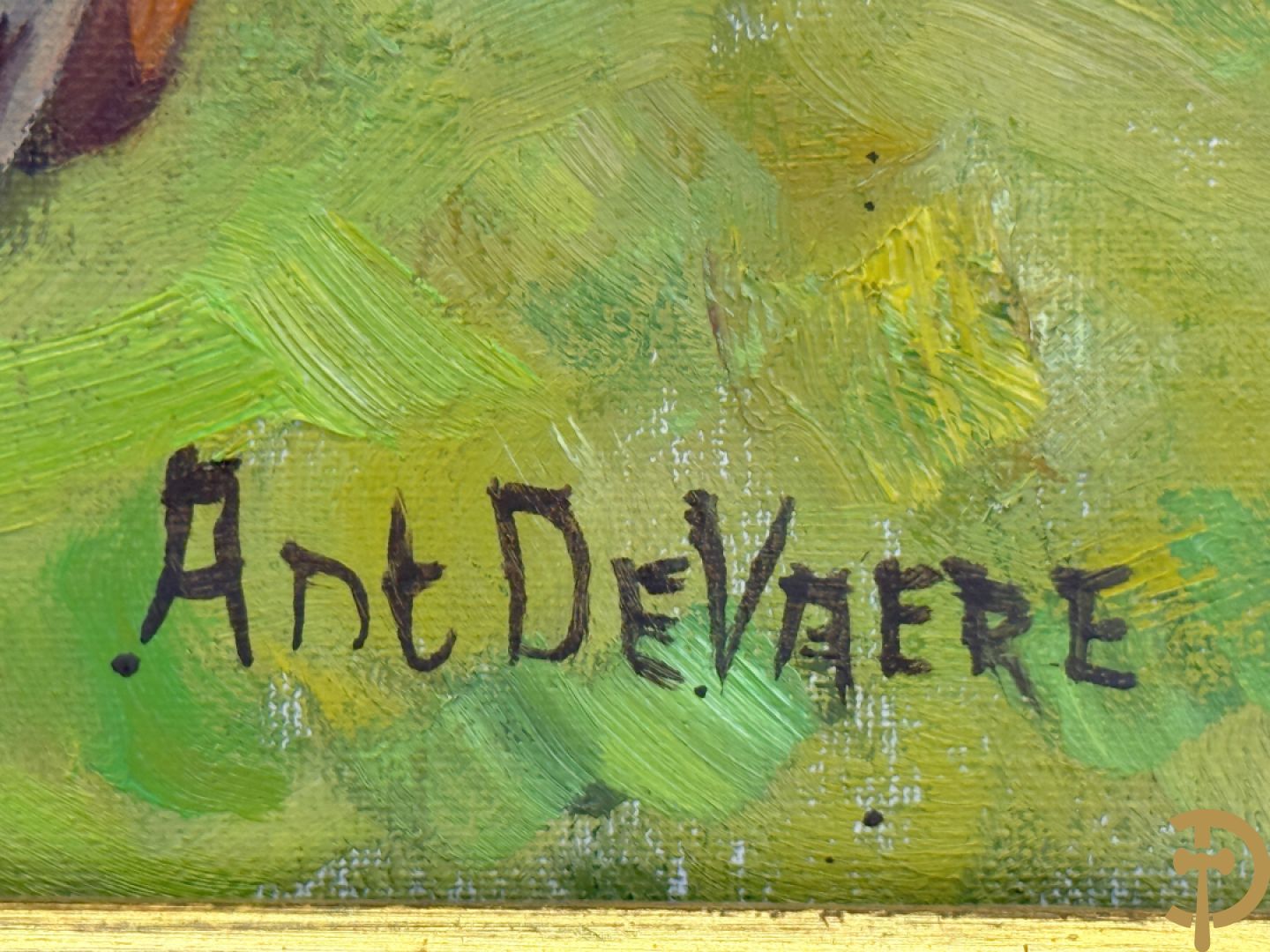 DEVAERE Ant. (Antoon) getekend 
