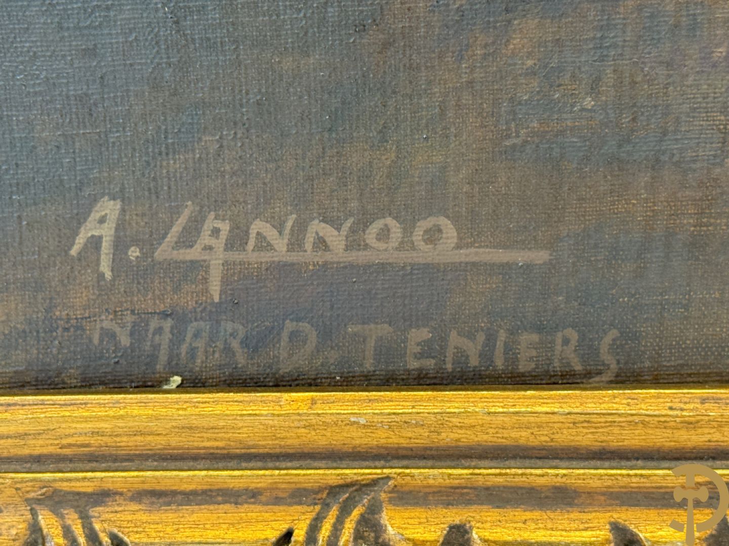 LANNOO A. getekend naar D. Teniers 