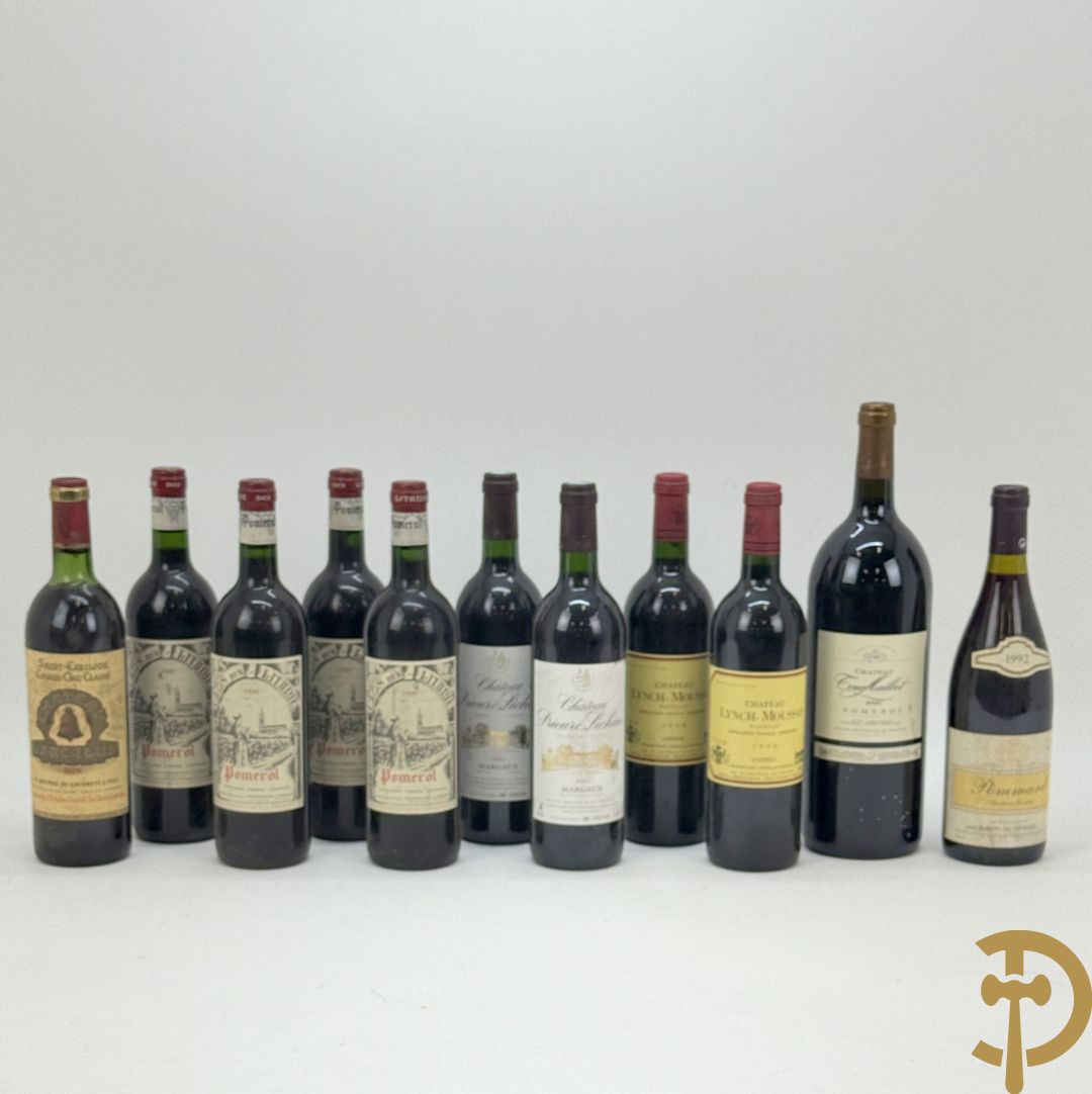 Lot wijn w.o. Chateau L