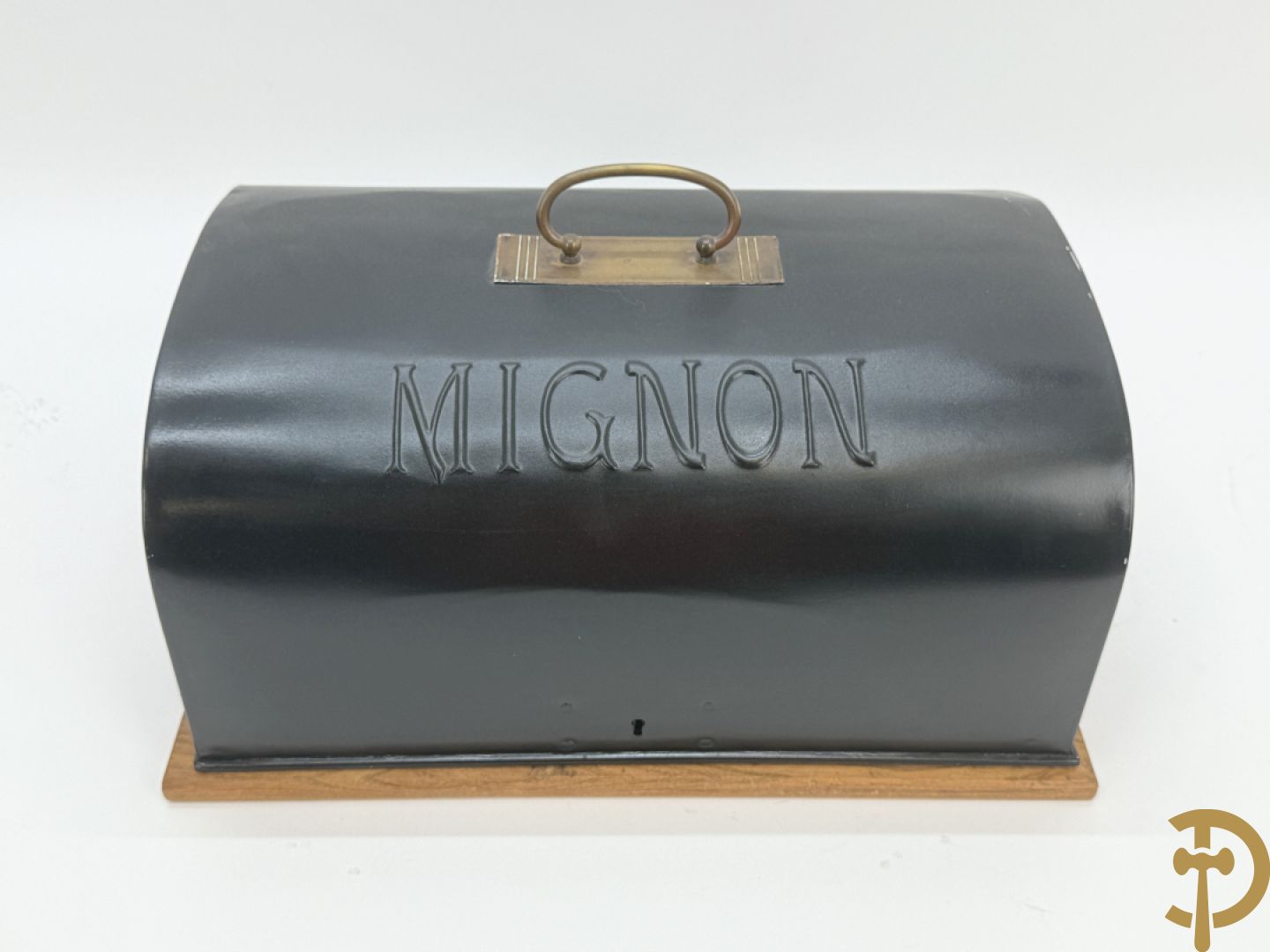 Antieke typmachine AEG Mignon in kist