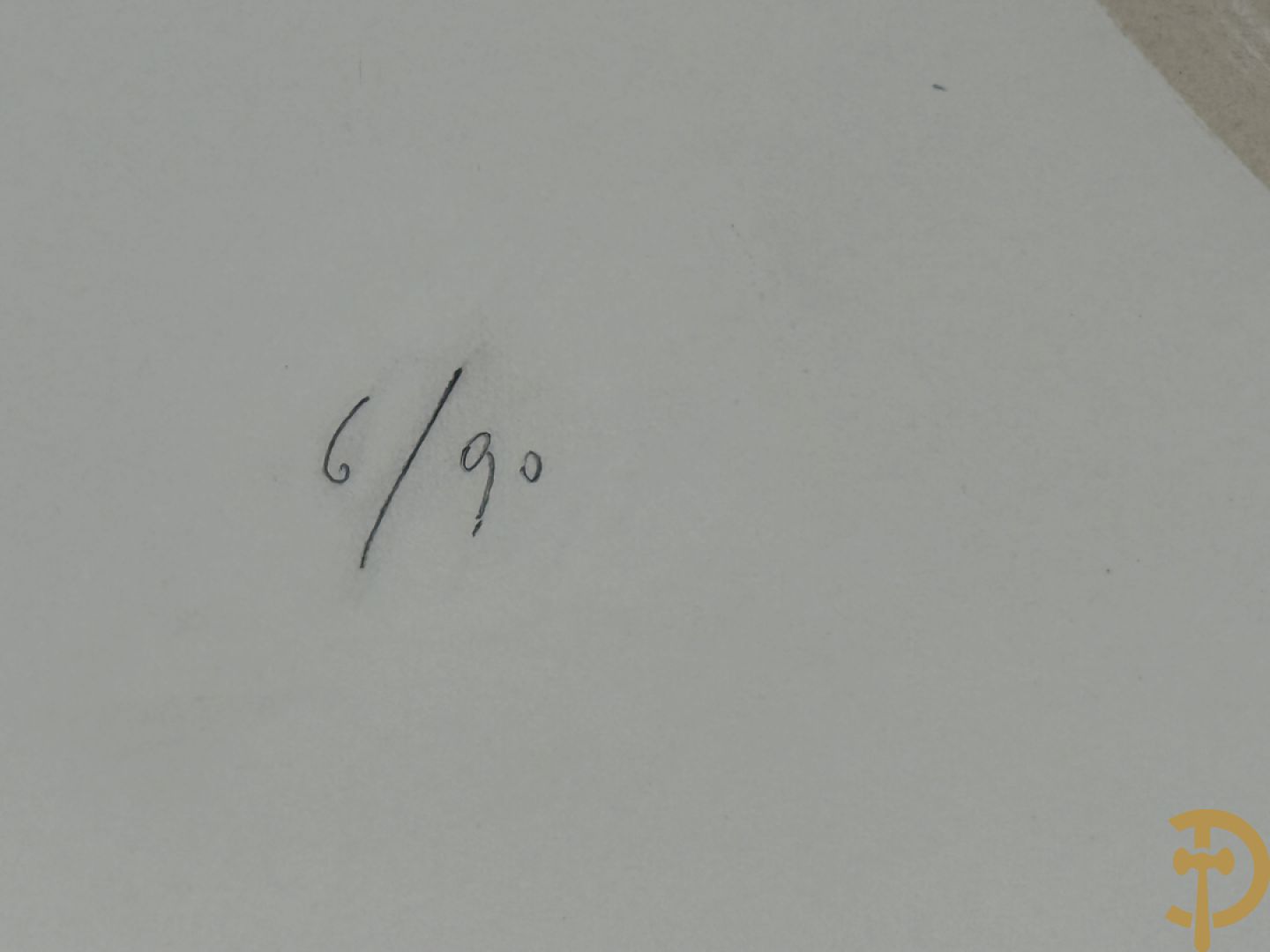 CHU TEH-CHUN getekend en 