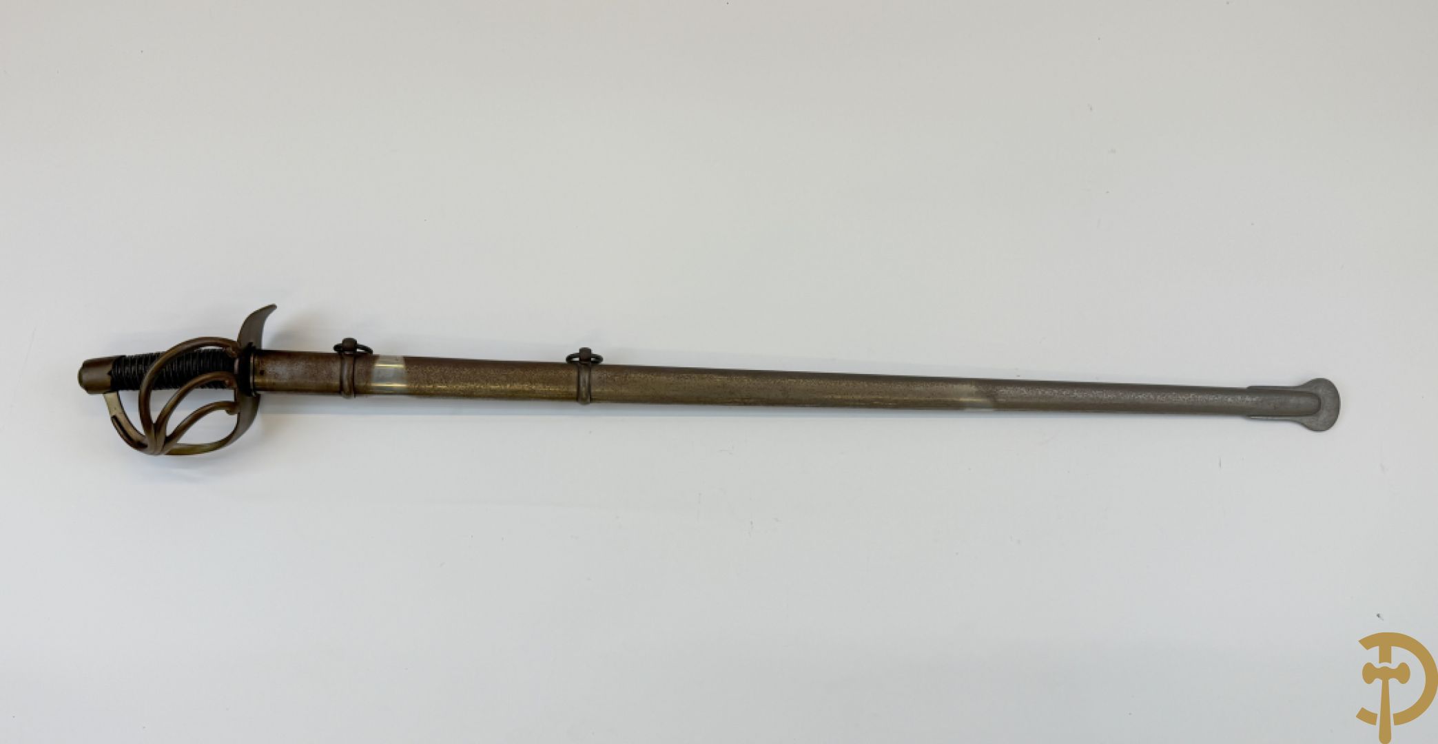 Franse Empire sabel met schede, gemerkt Manufacture Imperial du Klingenthal Octobre 1813