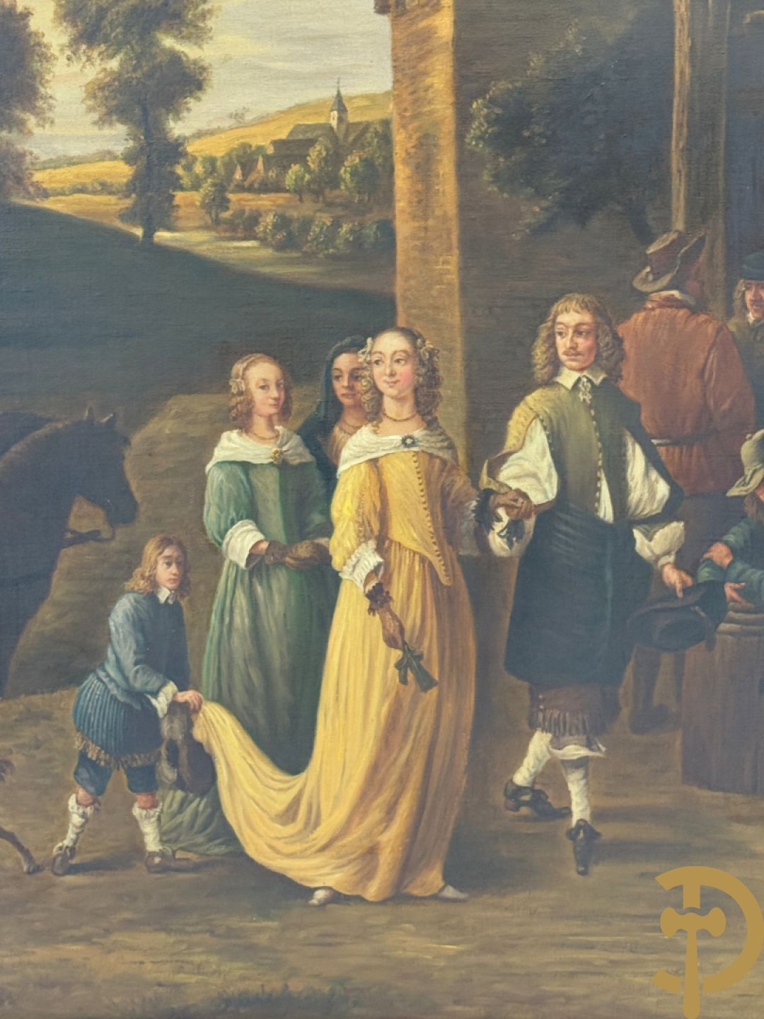 LANNOO A. getekend naar D. Teniers 