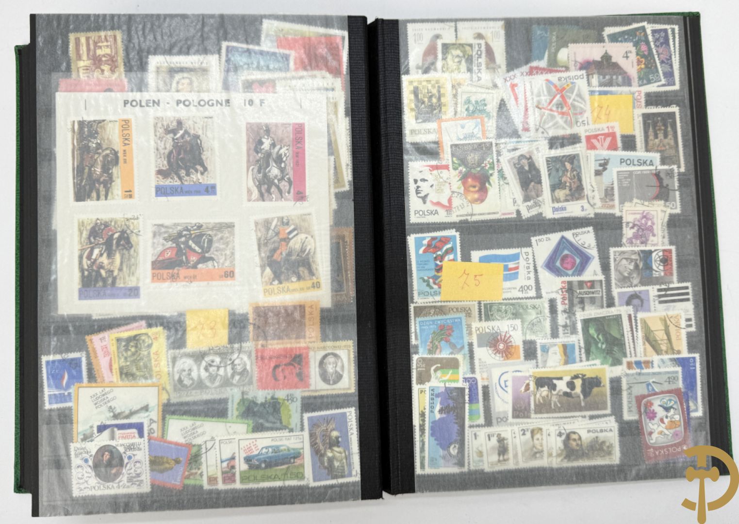 10 postzegelalbums van o.a. Duitsland, Congo, België, ... - Heel divers met veel zeldzame zegels
