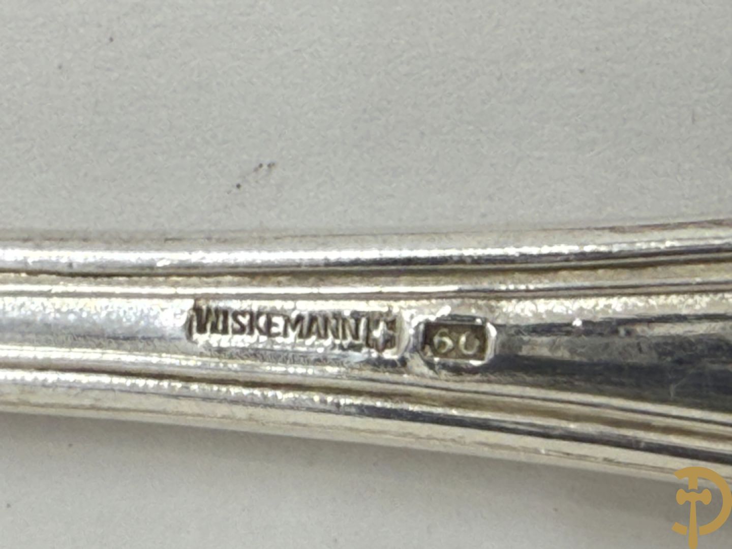 Lot verzilverde couverts w.o. Frionnet François en Wiskemann