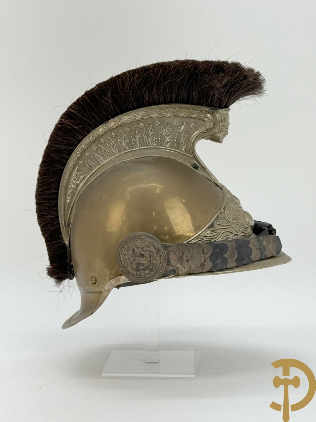 Koperen helm gendarme, model 1912