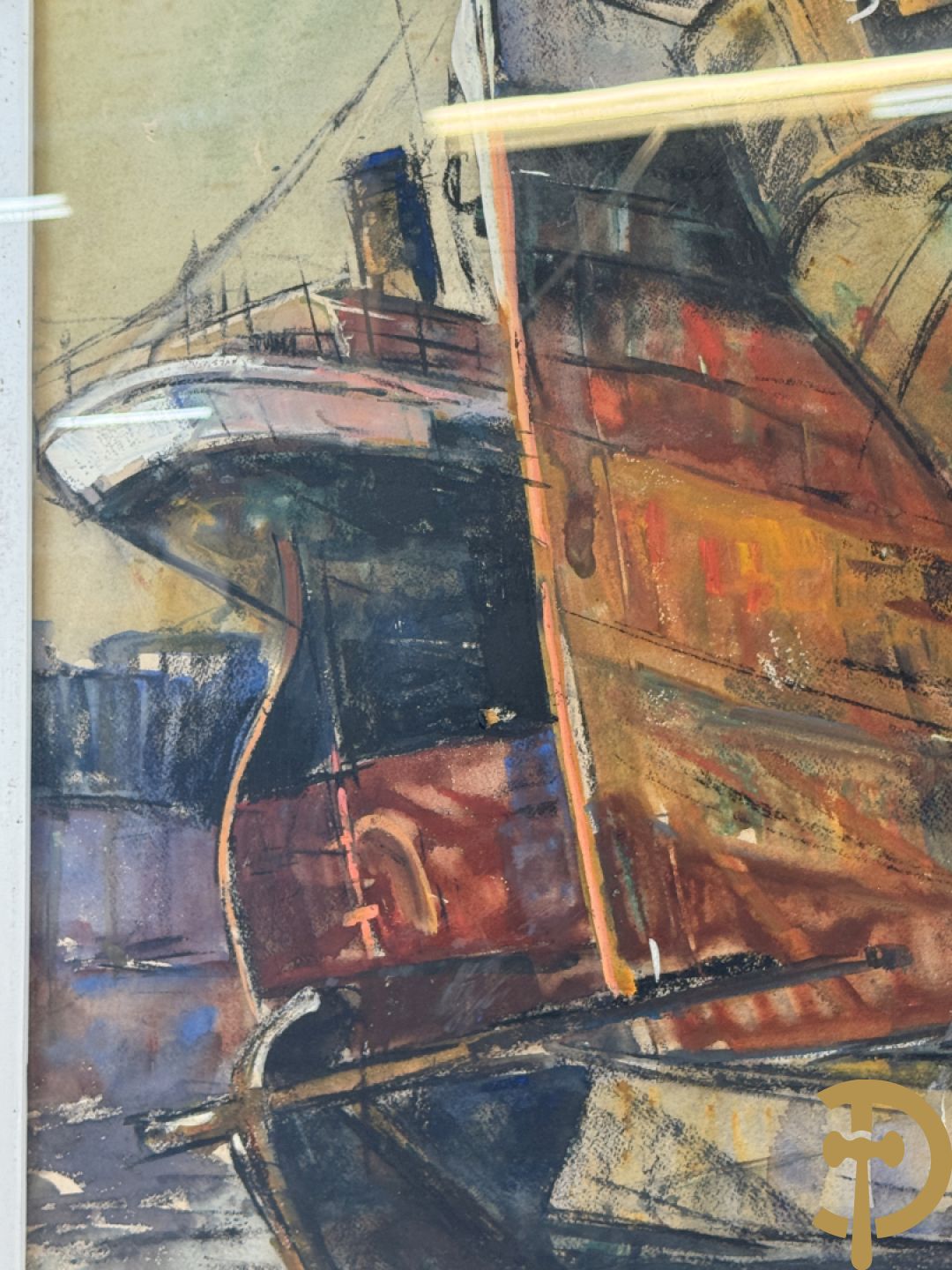 DELEU A. getekend 1933 