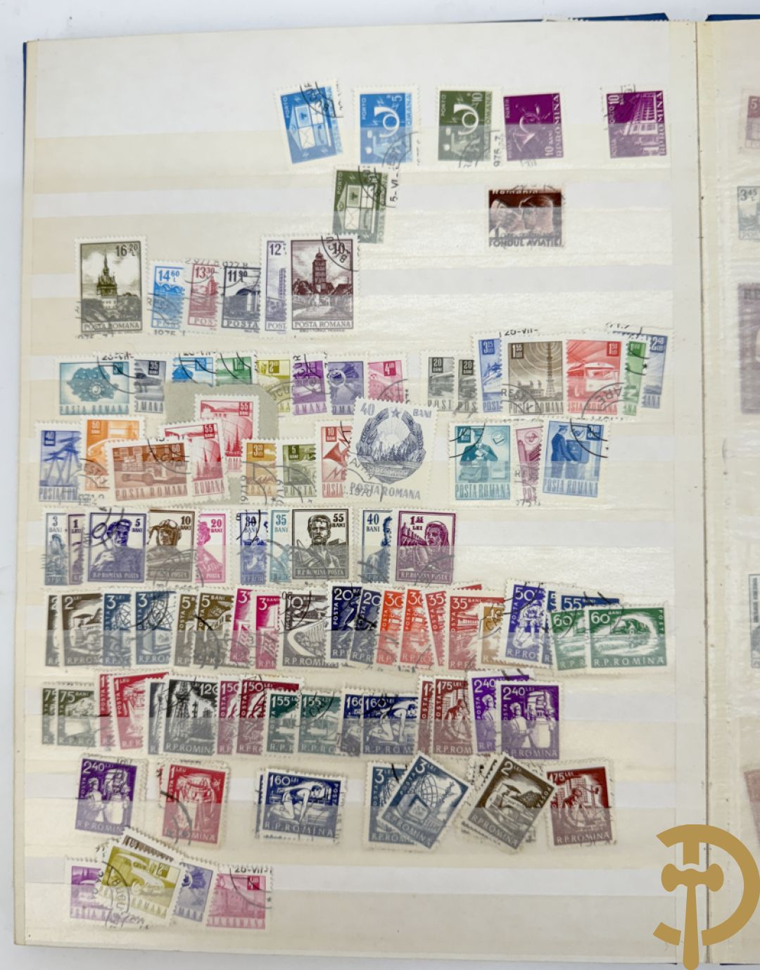 10 postzegelalbums van o.a. Duitsland, Congo, België, ... - Heel divers met veel zeldzame zegels
