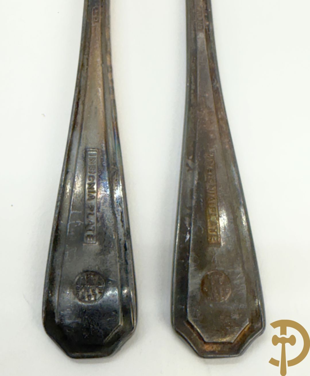 Lot verzilverde couverts w.o. Frionnet François en Wiskemann