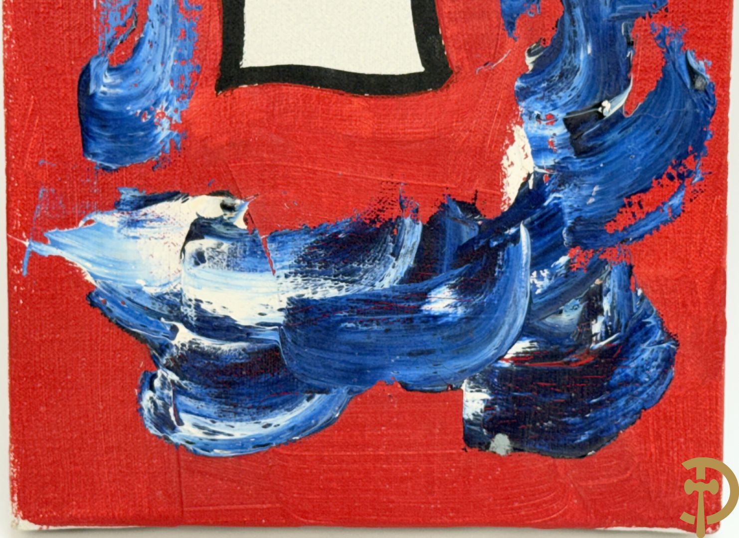 HUYSENTRUYT P. getekend verso en gedateerd 08/03/