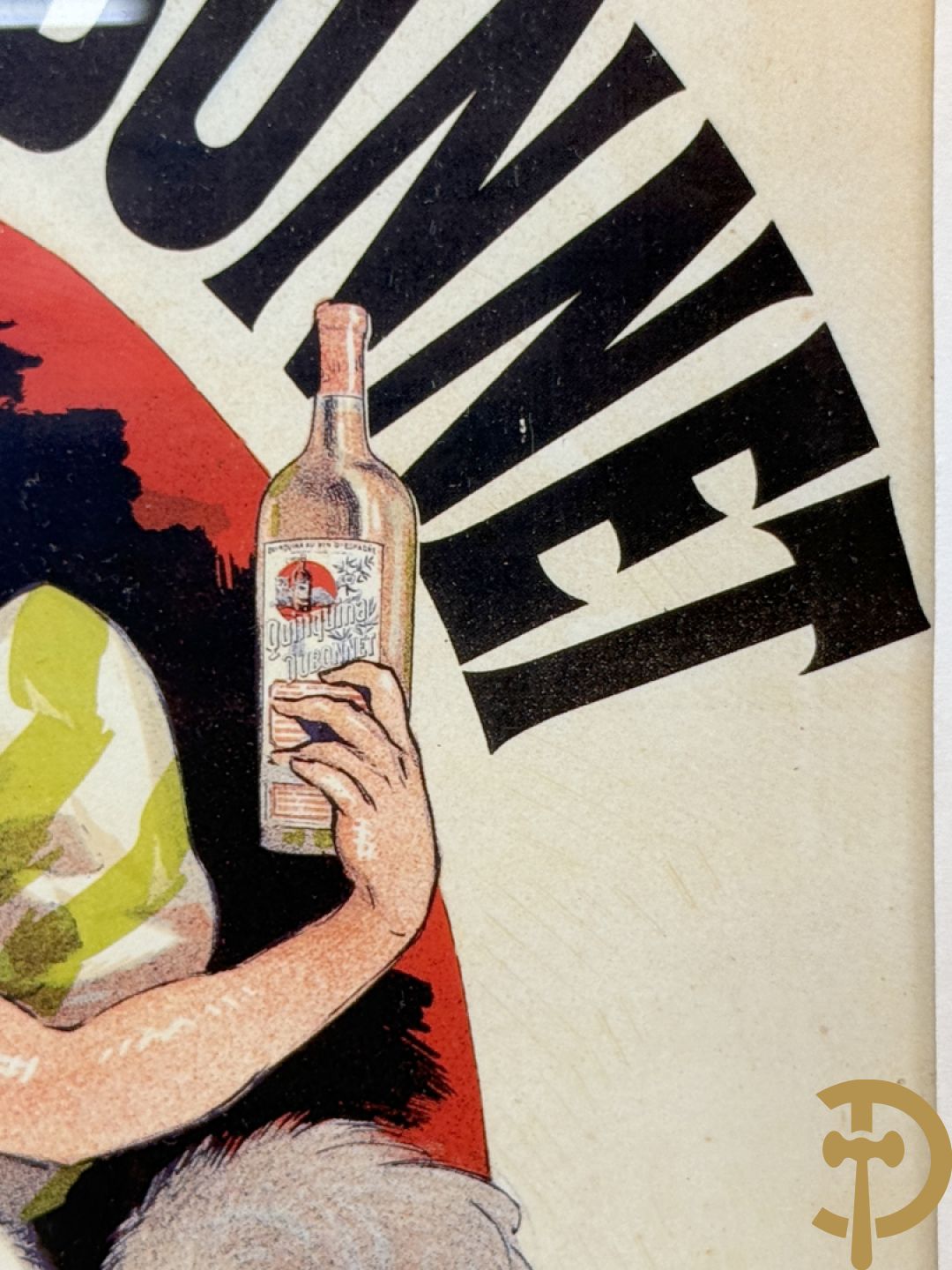 Drie ingelijste reclames/affiches 