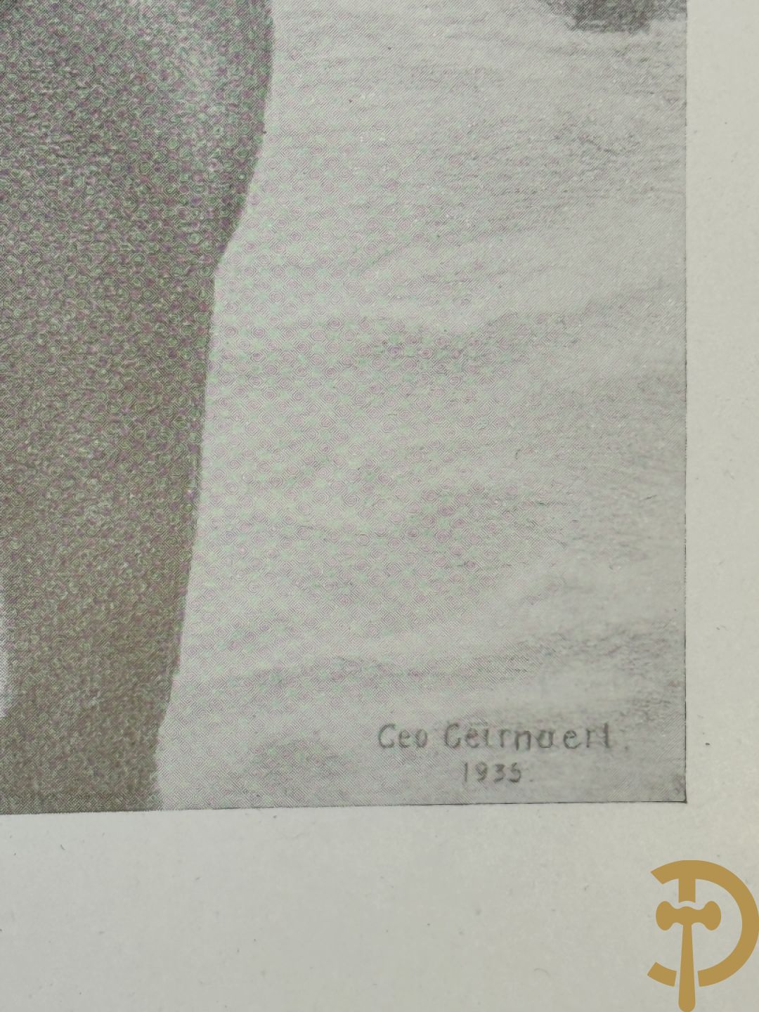 GEIRNAERT Geo getekend 