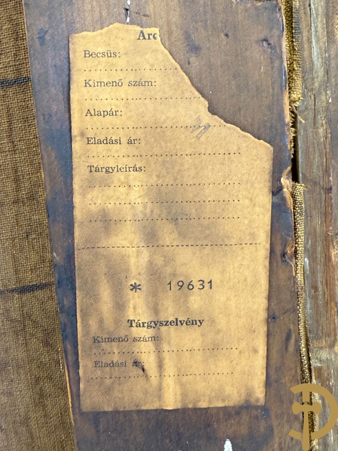 A.H. 1885 gemonogrammeerd rechts onder (August Hörter) 