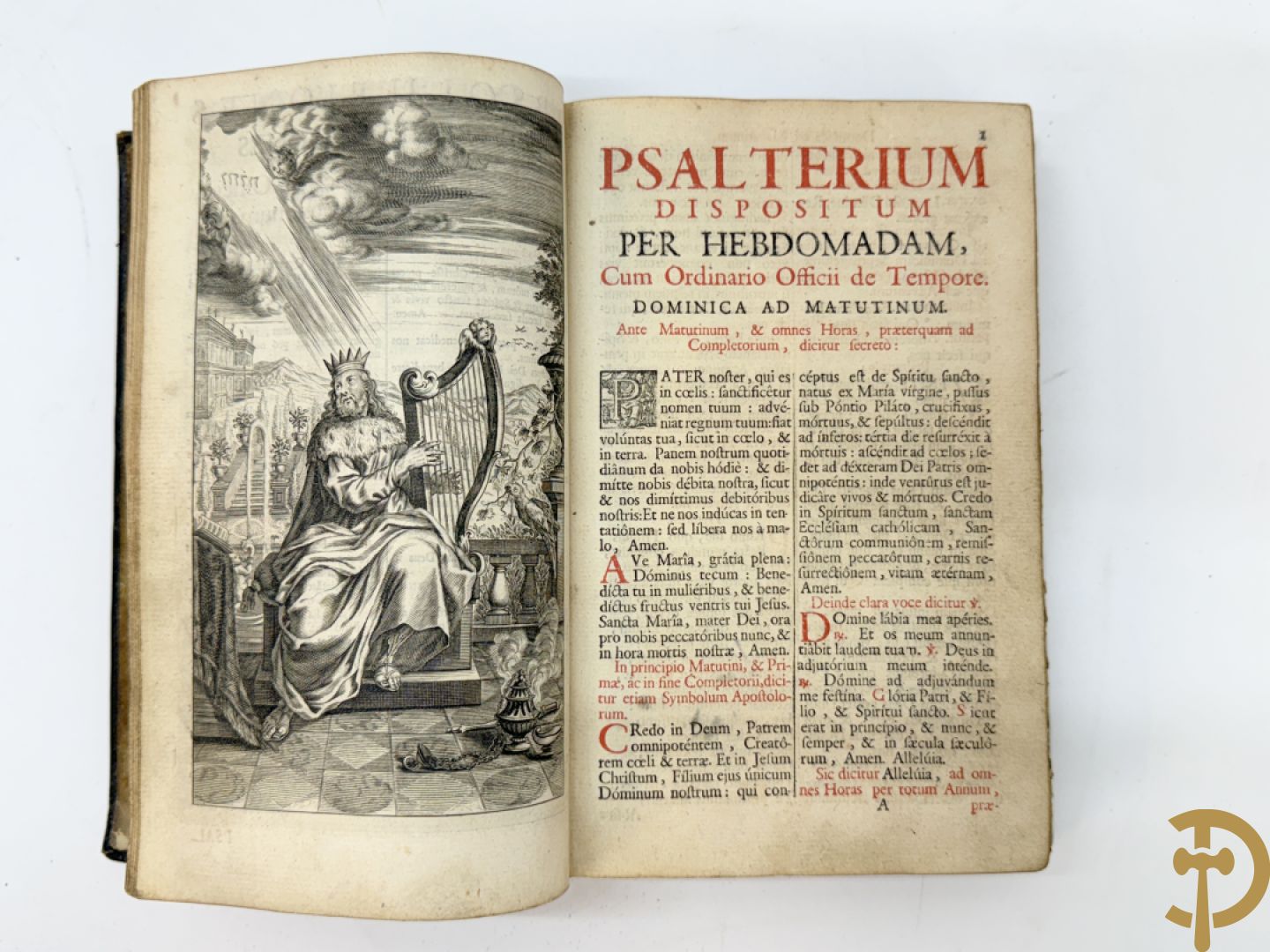Reeks oude theologische boeken met lederen kaft 17e-18e w.o. Moralis Christiana, Missale Romanum  en Bibliorum Concordantia