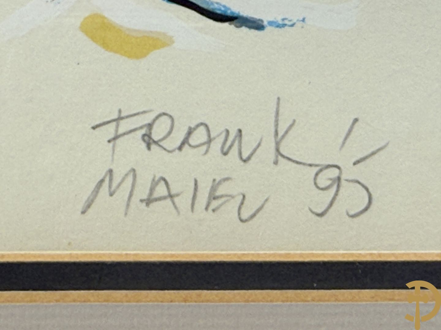 MAHIEU Frank getekend 