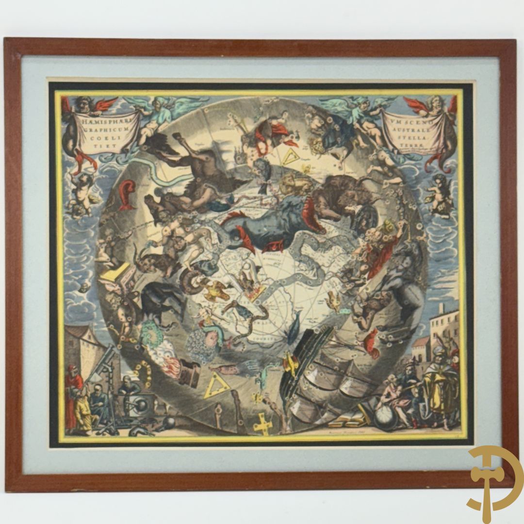 HONDIUS Hendricus 1661 getekend 