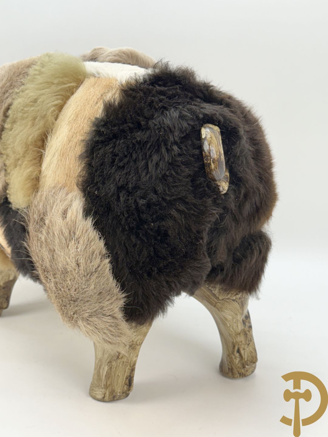 Polyester varken met wol