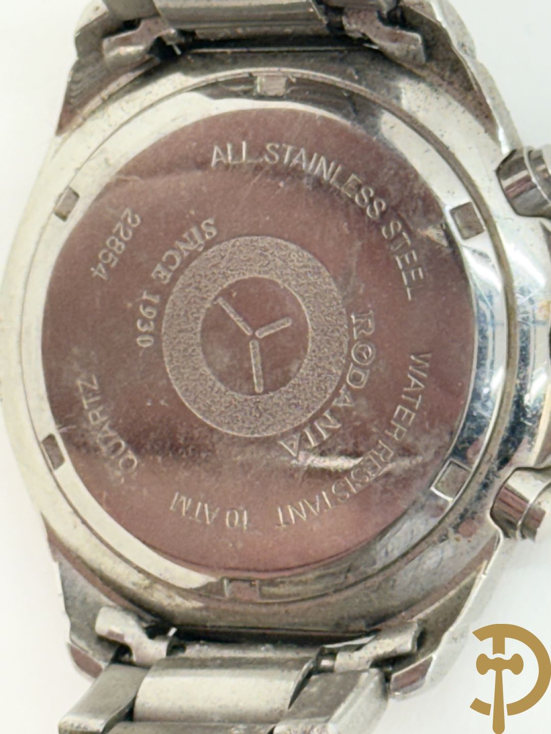 Drie polshorloges Rodania + 4 zakhorloges w.o. Roskopf en Roamer