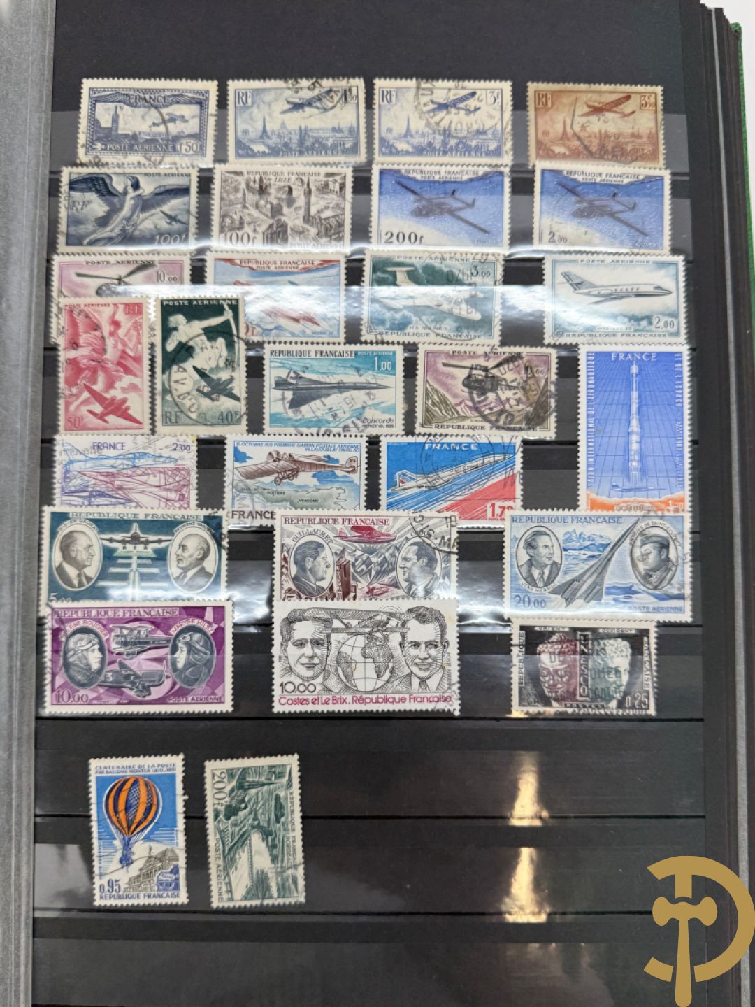 10 postzegelalbums van o.a. Duitsland, Congo, België, ... - Heel divers met veel zeldzame zegels