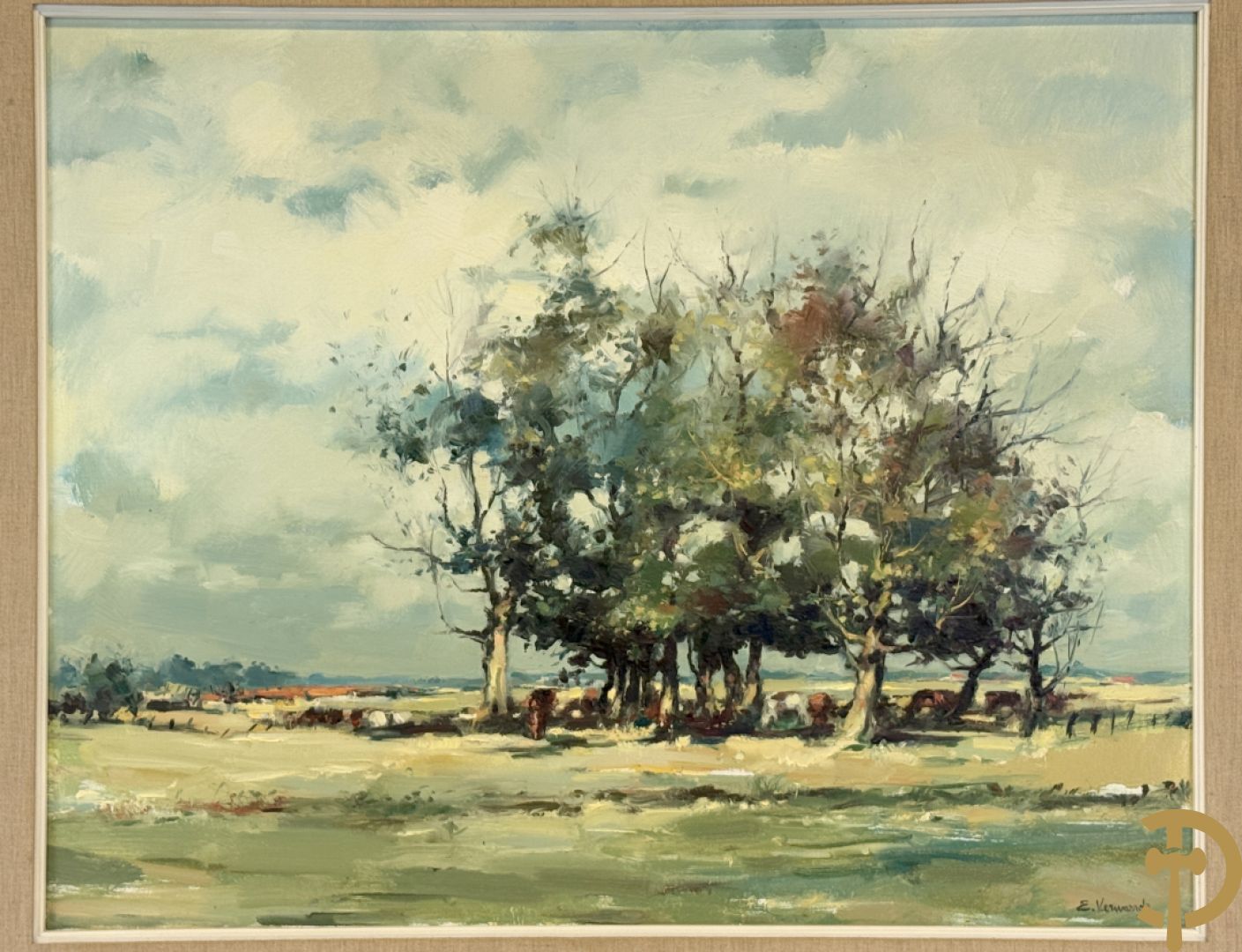 VERWAERDE E. getekend 
