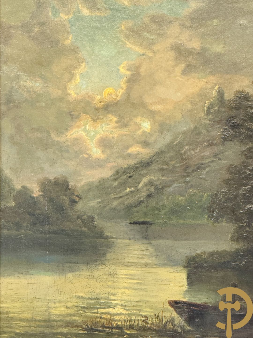 A.H. 1885 gemonogrammeerd rechts onder (August Hörter) 