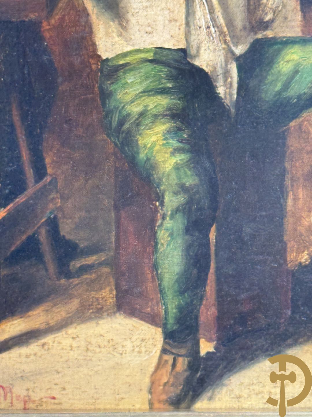 VAN DEN MOYEN getekend 