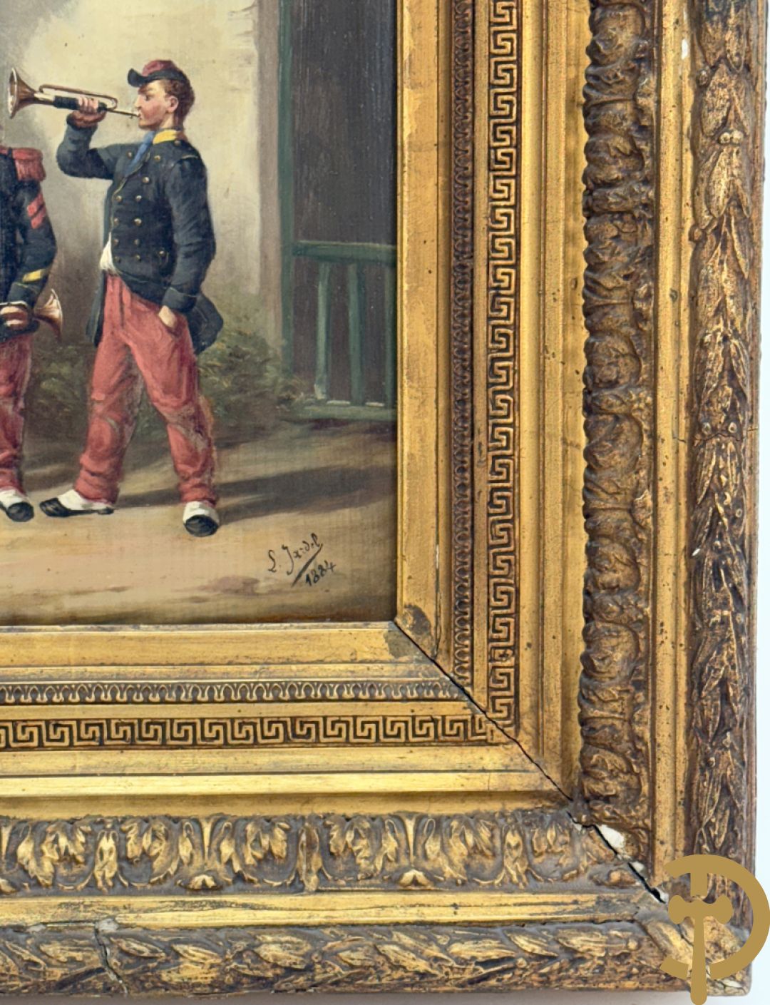 JARDEL L. getekend 1884 
