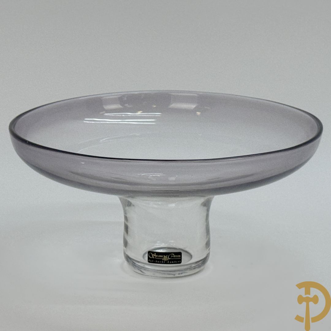 Helder glazen coupe, Collard A., nummer 6 1995, Studio Kristal van Val-Saint-Lambert